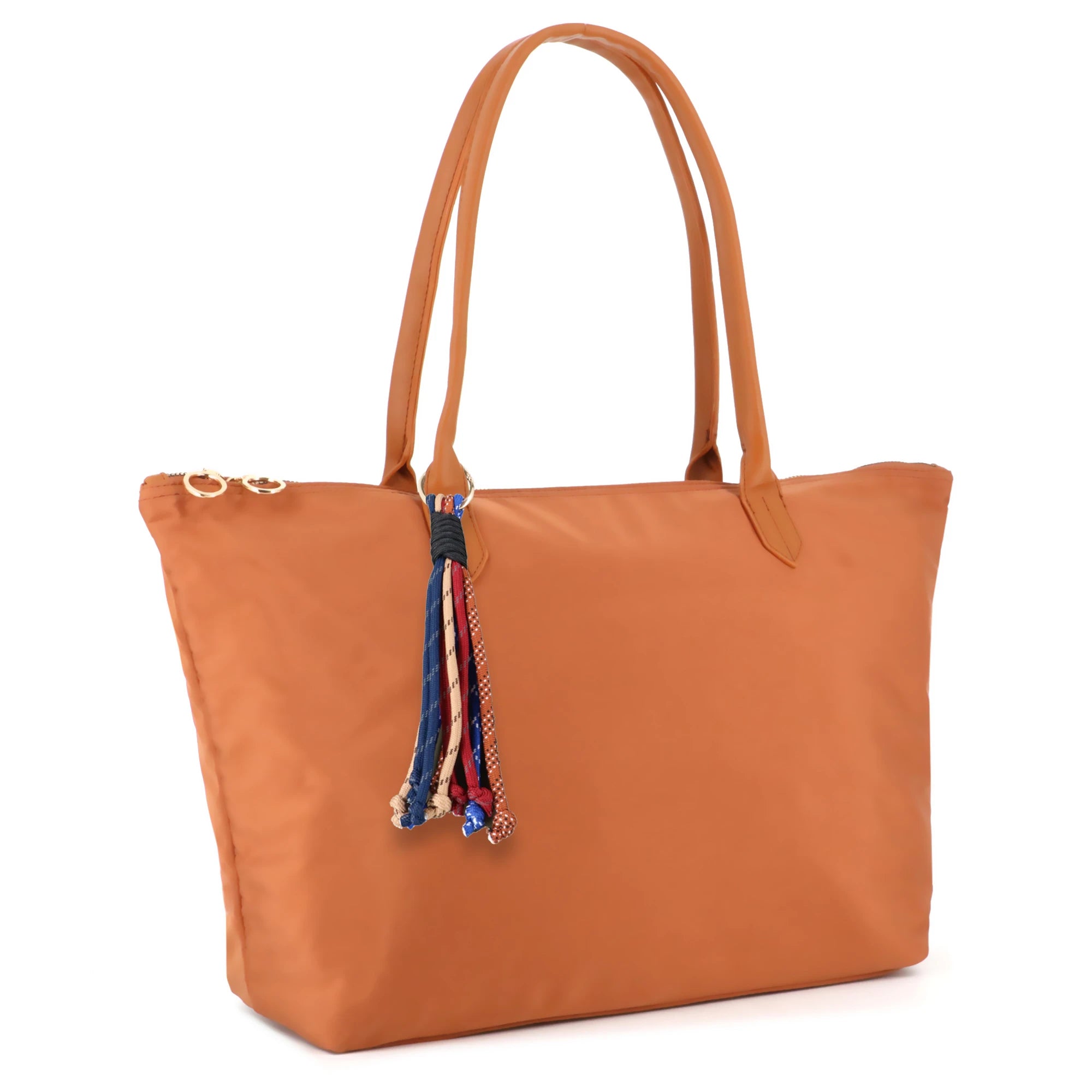 Sac cabas femme a4 léger nylon camel