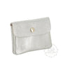 Porte-monnaie femme court cuir irisé Taupe Clair other image 2