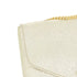 Made in Italy Sac bandoulière chaîne cuir femme irisé or