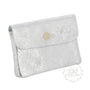 Vue 1 du Porte-monnaie femme cuir italien irisé 041 Argent par Made in Italy.