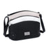Gallantry Sac bandoulière femme multicolore grainé noir beige