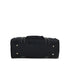 Grand sac bowling similicuir suédine femme Noir - Crocochic
