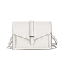 Flora & co Sac double bandoulières chaîne à magnétique blanc