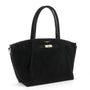Sac cabas bandoulière femme similicuir noir - vue 3 | Flora & co