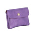 Vue 1 du Porte-monnaie femme cuir italien irisé 041 Violet par Made in Italy.
