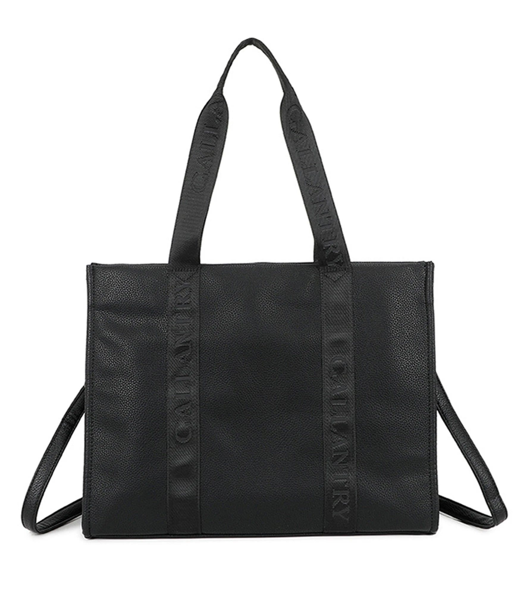 Sac à main cabas ultrléger bandoulière femme noir