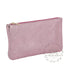 Pochette coméstique voyage cuir irisé Rose other image 2