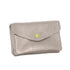 Portefeuille pochette passeport cuir isiré Taupe other image 2