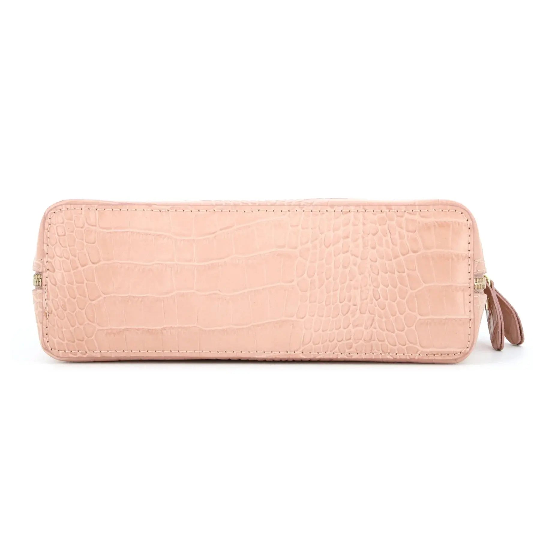Made in Italy Sac dôme bandoulière femme cuir rose