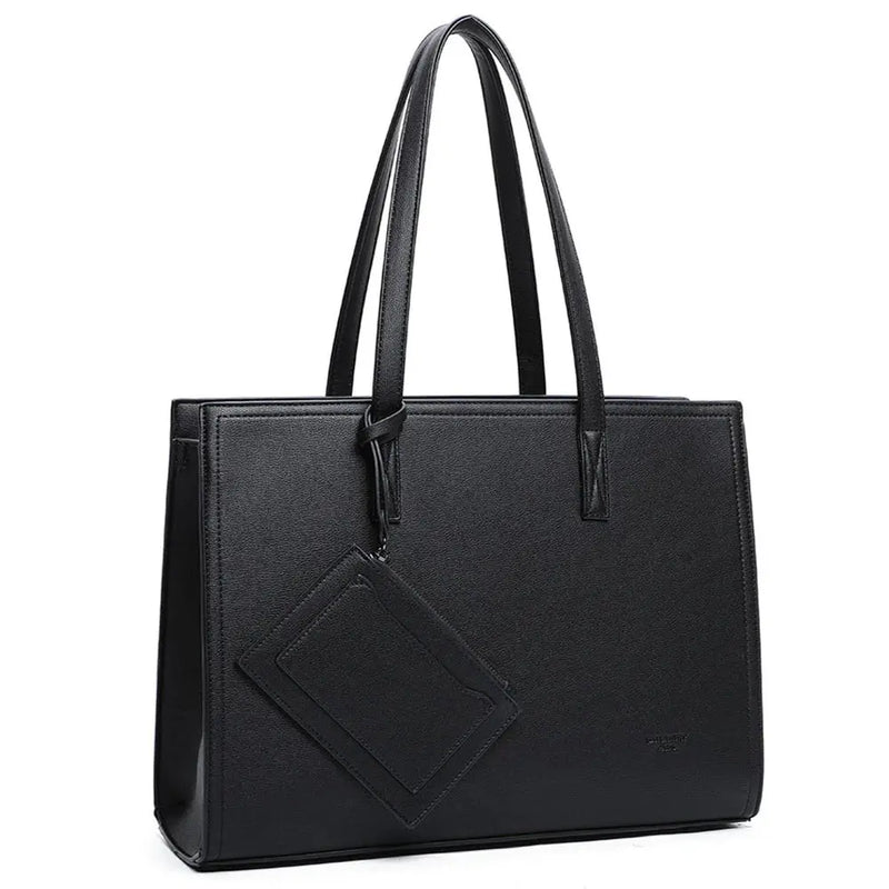 Gallantry Sac cabas format a4 femme pochette noir