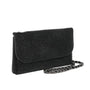 Sac pochette de soirée strass Noir - Crocochic