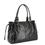 Sac cabas bowling femme simili cuir noir - vue 3 | Flora & co