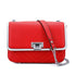 Gallantry Sac bandoulière chaîne femme rigide rouge