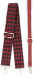 Flora & co Sac bandoulière large multipoches rouge foncé
