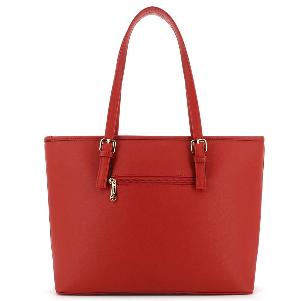 Gallantry Sac cabas femme fourre-tout lycée rouge