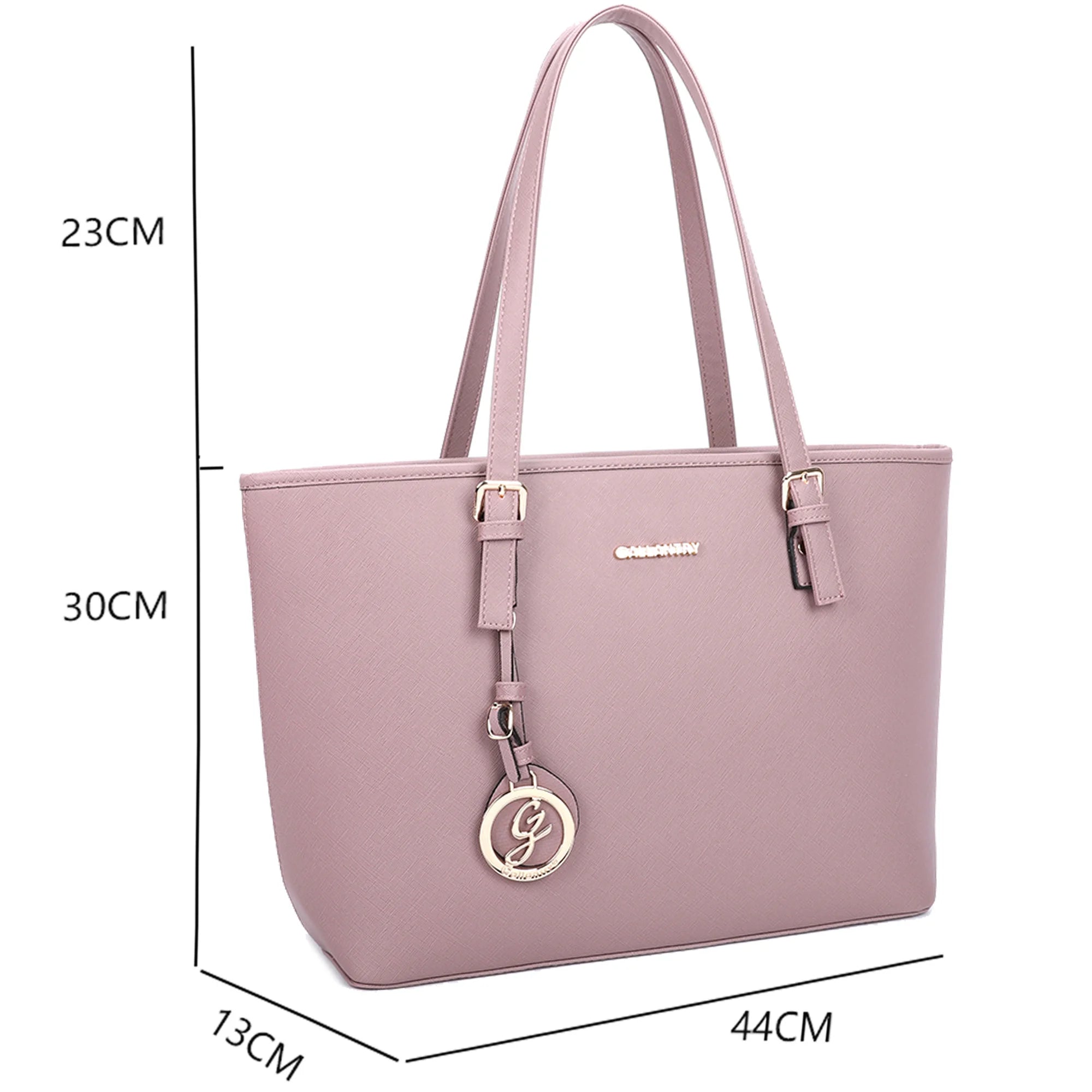 Sac à main femme fourre-tout xl vieux rose