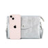 Flora & co Sac bandoulière femme irisé souple argent