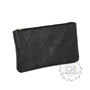 Vue 1 du Pochette coméstique voyage cuir irisé Noir par Made in Italy.