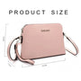 Sac cabas bandoulière femme simili cuir rose - vue 3 | Flora & co