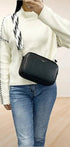 Flora & co Sac bandoulières femme multipoches noir