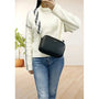 Flora & co Sac bandoulières femme multipoches noir