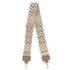 Flora & co Sac banane femme brodée pu cuir grainé taupe