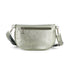 Flora & co Sac banane bandoulière femme irisé taupe métal