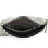 Flora & co Sac banane bandoulière femme irisé taupe métal