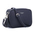 Flora & co Sac caméra bandoulière femme frange bleu marine