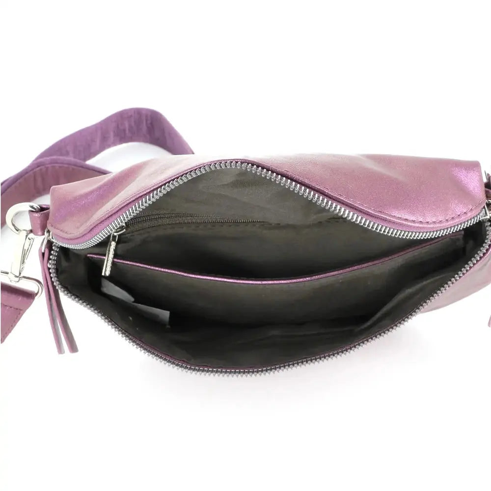 Flora & co Sac banane bandoulière femme irisé violet