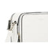 Flora & co Sac caméra bandoulière femme 2 zip blanc