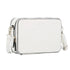 Flora & co Sac caméra bandoulière femme 2 zip blanc