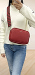 Flora & co Sac bandoulières femme multipoches rouge