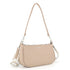 Sac baguette avec bandoulière Beige Flora & co