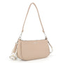 Sac baguette avec bandoulière Beige Flora & co