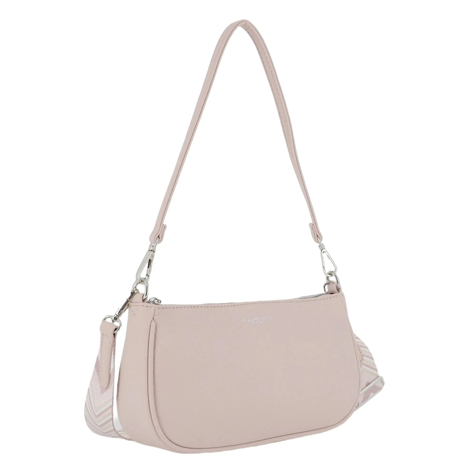 Sac baguette avec bandoulière Rose Flora & co