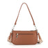Sac baguette avec bandoulière Camel Flora & co