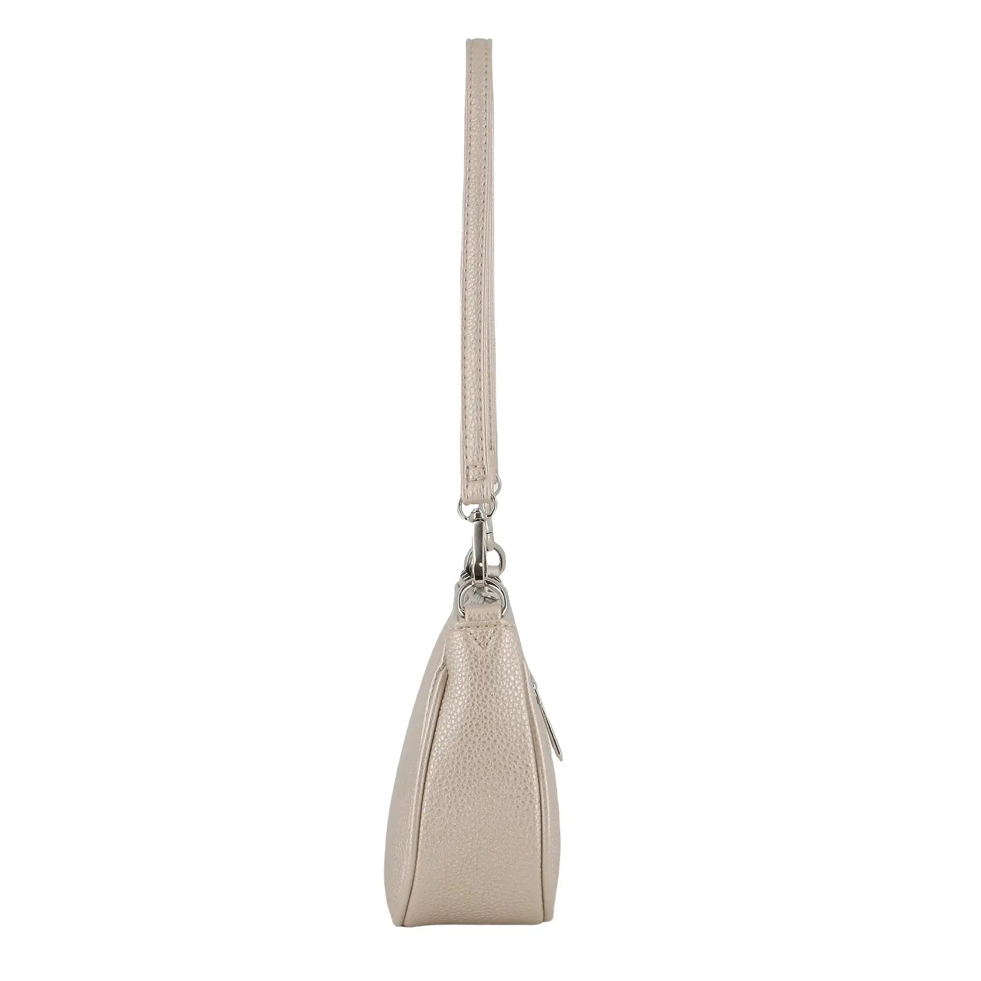 Sac baguette avec bandoulière Ivoire Flora & co