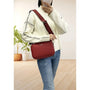 Flora & co Sac bandoulières femme multipoches rouge