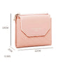 Gallantry Portefeuille monnaie femme matélatissé vieux rose