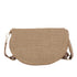 Sac banane paille tressé Camel Flora & co