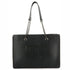 Sac cabas femme chaîne croco a4 noir Crocochic
