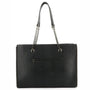 Sac cabas femme cuir synthétique noir - vue 3 | Crocochic