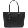 Gallantry Sac cabas femme bicolore saffiano noir