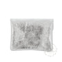 Vue 2 du Porte-monnaie femme cuir italien irisé 041 Argent par Made in Italy.