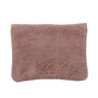 Vue 2 du Porte-monnaie court cuir suède embossé 041FL Rose par Made in Italy.