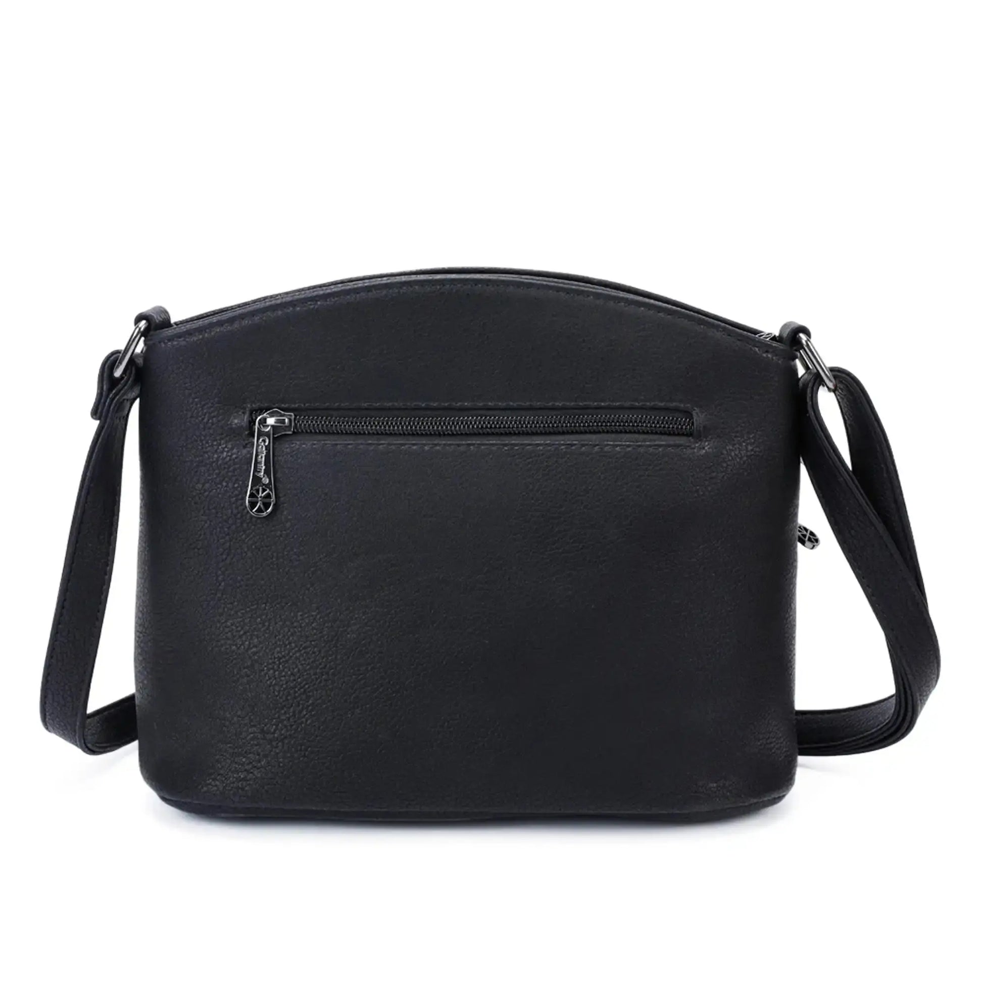 Gallantry Sac bandoulière femme multicolore grainé noir beige