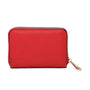 Gallantry Portefeuille porte-monnaie femme française rouge