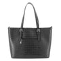 Sac cabas femme similicuir noir - vue 3 | Flora & co