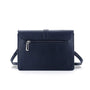 Flora & co Sac double bandoulières chaîne à magnétique bleu